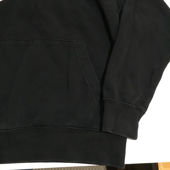 Nike Hoodie Sportswear Club Fleece Pullover Sweatshirt Mens Large Black - Picture 2 of 9